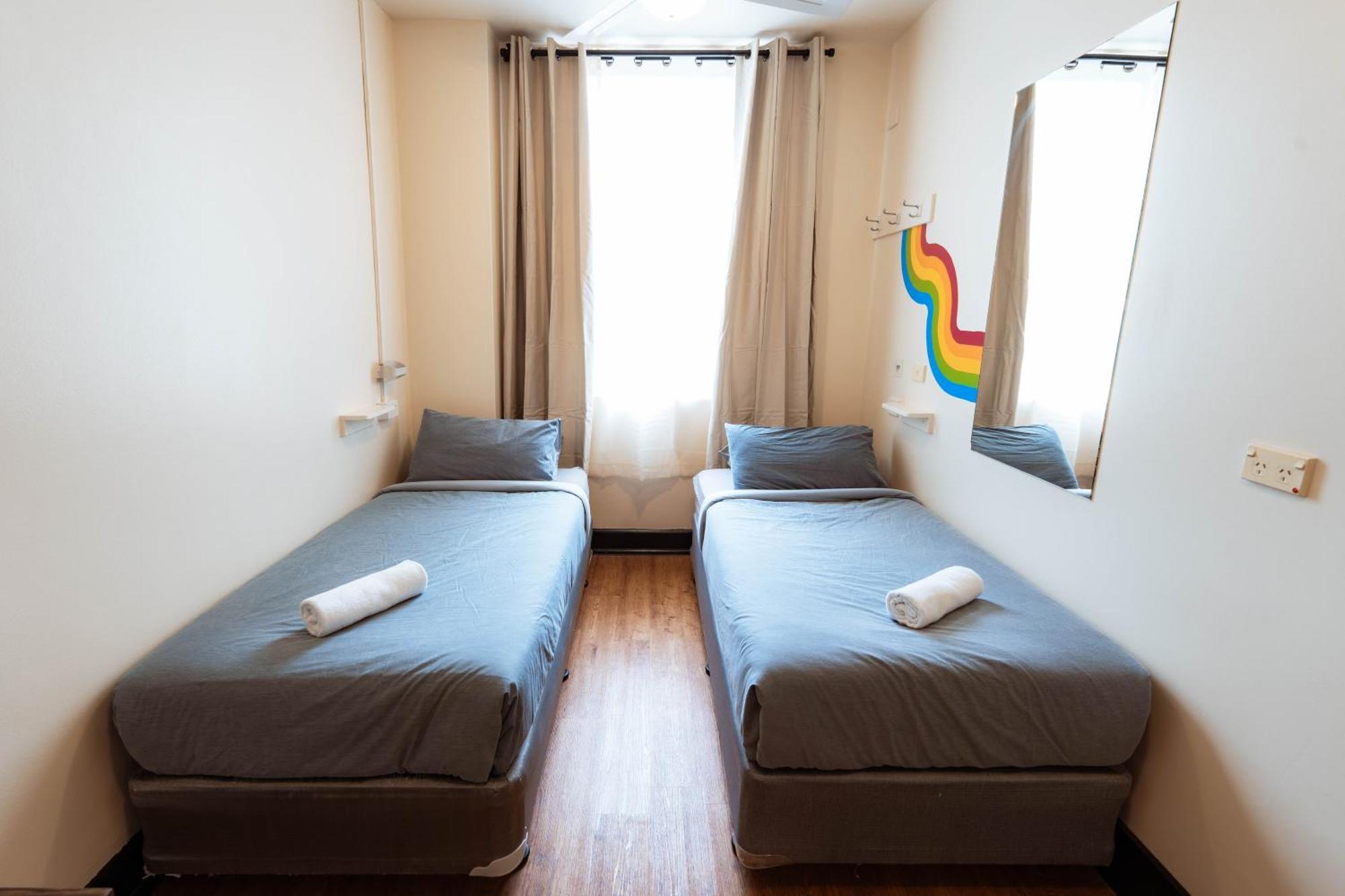 Twin Room Private Bathroom Ages 18 plus